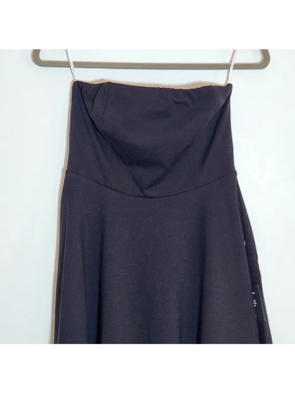 Lulus Black Strapless Cocktail Mini Dress Size Small NWT - Image 3