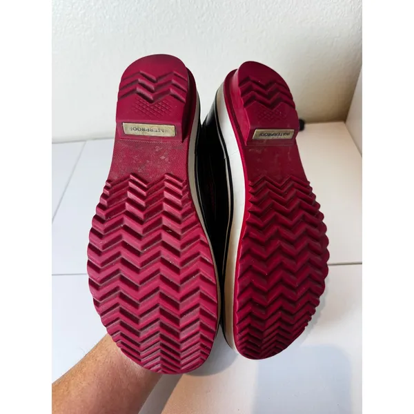 Sorel Winter Carnival Boots Womens 9‎ Black Herringbone Waterproof Duck Snow - Image 7