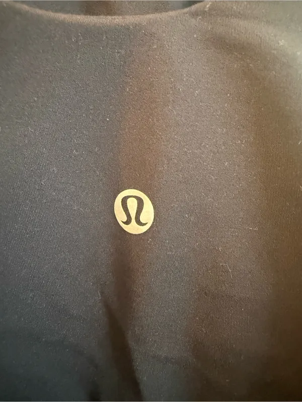 lululemon athletica Black Cropped High-Neck Align Tank - Image 3