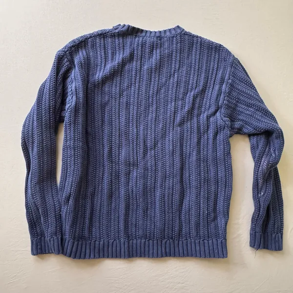 Vintage 90s Banana Republic Cable knit Sweater - Image 3