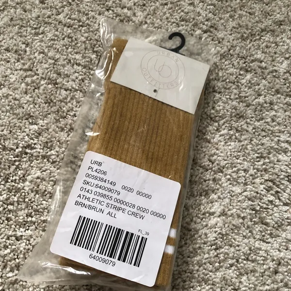 Urban Outfitters New athletic stripe crew socks, one size - Image 7