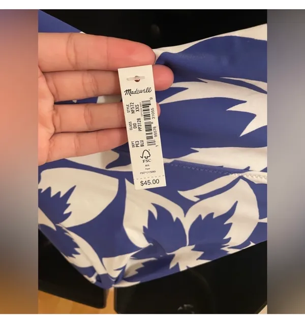 Madewell high waisted bikini bottom NWT - Image 2