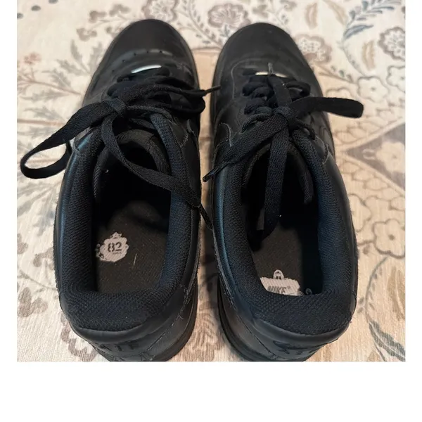 Nike Women's Air Force 1 '07 Low 'Triple Black' Size 10.5 - Image 5