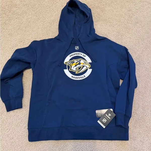 NWT Fanatics Women's Nashville Predators AP Pro Secondary Hoodie - Image 2