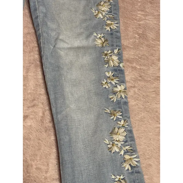 Abercrombie & Fitch Jeans Womens 26 2L Light‎ Wash HighRise Super Skinny I0235 - Image 2