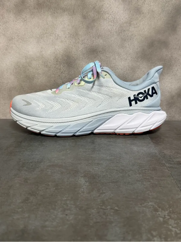 Hoka One One Arahi 6 Women's Wide Running Shoes Plein Air/Blue Fog Size 11D - Image 7