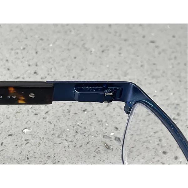 Geoffrey Beene Eyeglasses Frames ONLY G425 Rectangle Full Rim 57-18-150 OLI B 36 - Image 8