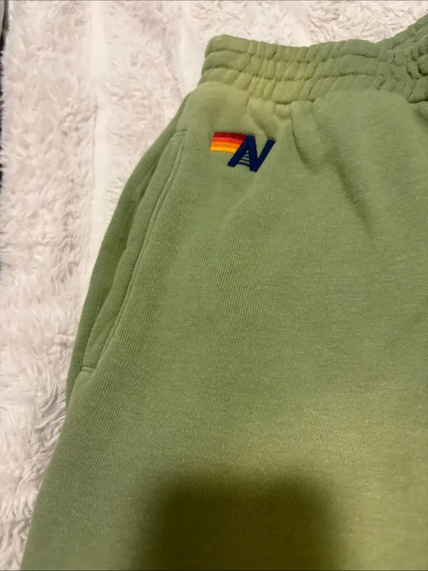 Aviator nation size medium straight leg sweatpants - Image 4
