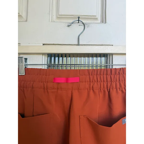 FIGS Women Relaxed Uman Jogger Scrub Pants Chai Orange Size XXL Petite - Image 8