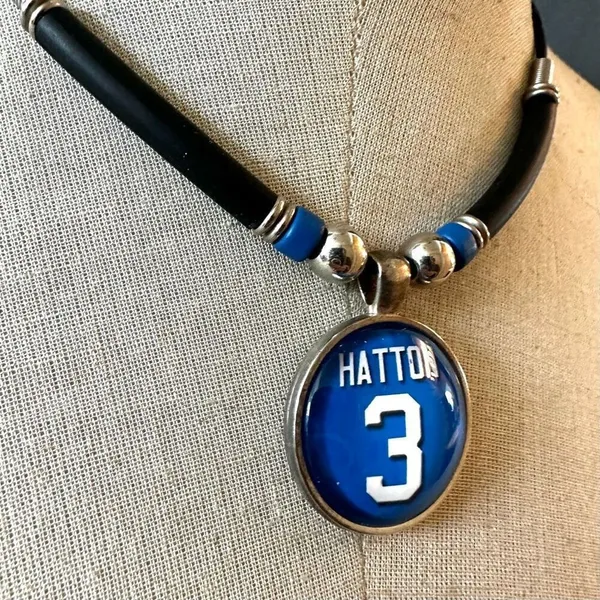 Hatton Football Jersey Pendant Necklace - Image 3