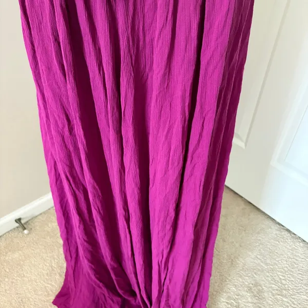 Free People Maxi Dress Look Into The Sun XL Baton Rouge Halter Boho Cutout - Image 13