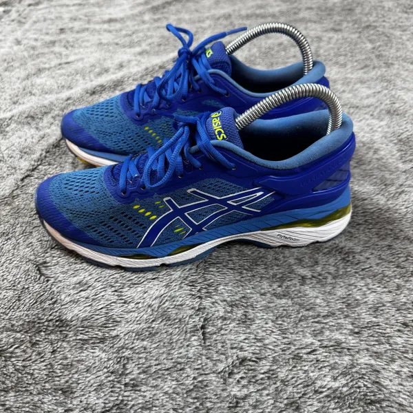 Asics Womens Gel Kayano 24 Blue Running Shoes Women's 7.5 - Image 3