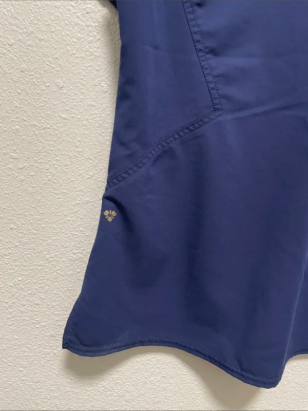Careisma Scrub Top Stretch Women's Sz M Blue Size M - Image 4