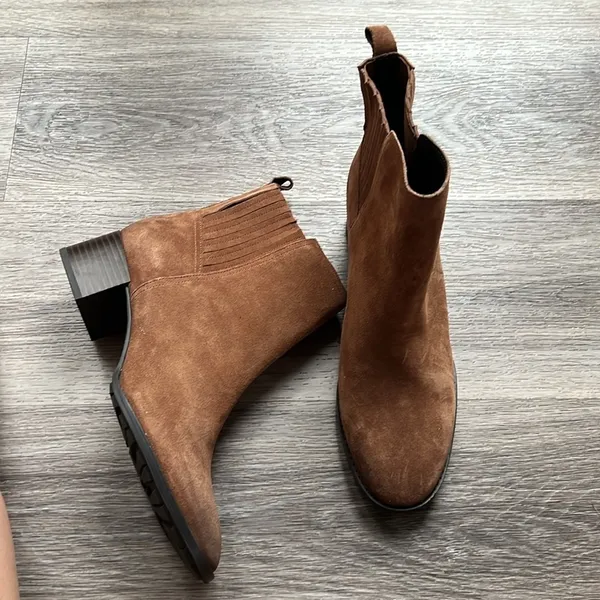 Sam Edelman Kaiti Leather Ankle Boots Size 9 - Image 2