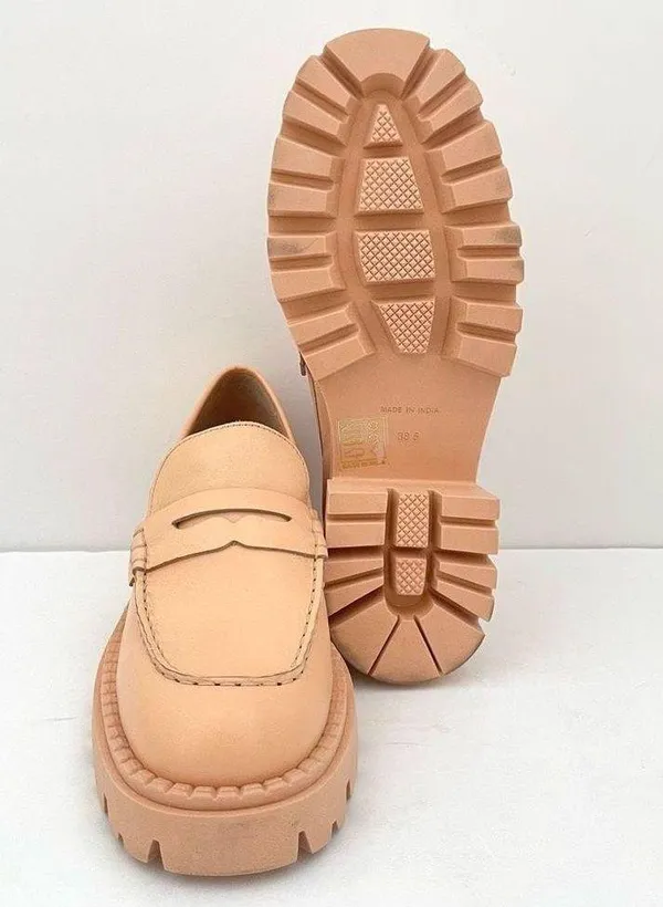 Free People Lyra Chunky Lug Sole Leather Loafer Women’s 38.5 (US 8) - Image 11