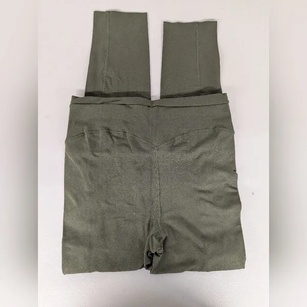 New Free people MOVEMENT army green leggings activewear sz medium m high rise - Image 6