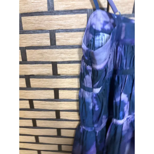 RicherPoorer Purple Tie Midi‎ Dress Size XS - Image 4