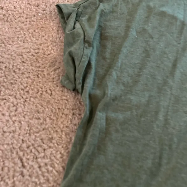 oversize army green size 2xl woman top shirt comfy - Image 2