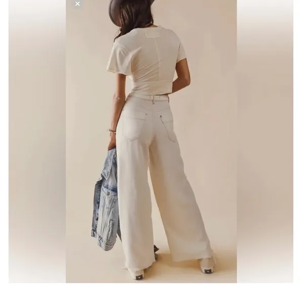 Free People Old West Slouchy Jeans - Image 2