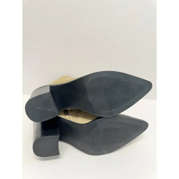 BP. Surina Western Boot in Tan Smoke Size‎ 5.5 Leather Block Heel Pointed Toe - Image 11