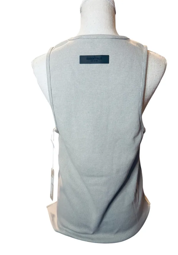 FEAR OF GOD ESSENTIALS Seal Knit Tank Top in Olive Med NWT - Image 6