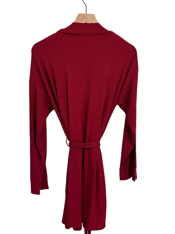 Skims Soft Lounge Short Robe Brick M Sold out New With Tags - Image 5