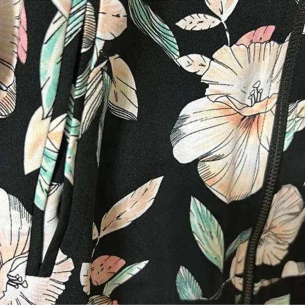Decree Floral Print Bomber Jacket(Size Medium) - Image 4