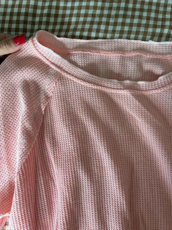 Light long sleeve shirt Pink - Image 3