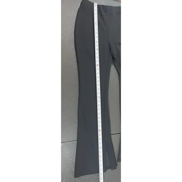 Petal & Pup Hallie Pants Black Wide Leg Slit Hem Pull On Stretch Pants 4 NWT - Image 9