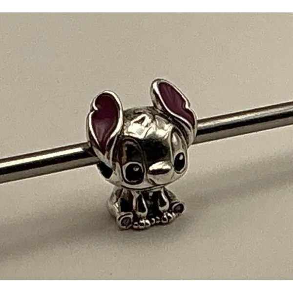 Pandora Disney Lilo & Stitch Charm 798844C01 Sterling Silver Purple Enamel - Image 3