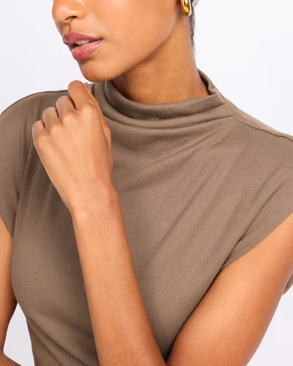Michael Stars Amara ribbed top - Image 3
