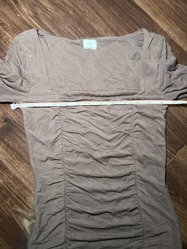 Wilfred Aritzia Lydia Brown Dress Size XS - Image 6
