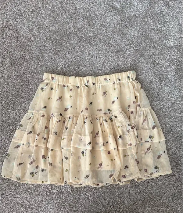 Free People flowy tiered mini skirt - Image 2