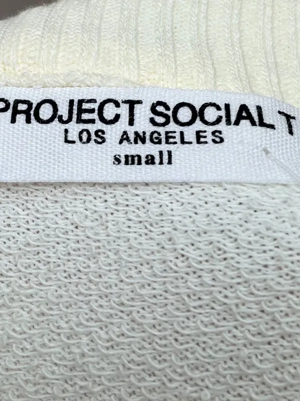 New Project Social T Cream Half-Zip Pullover - Image 8