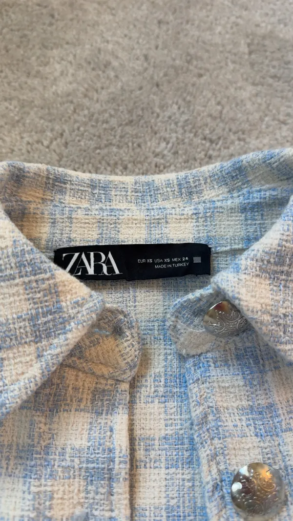 ZARA Tweed Blazer - Image 4