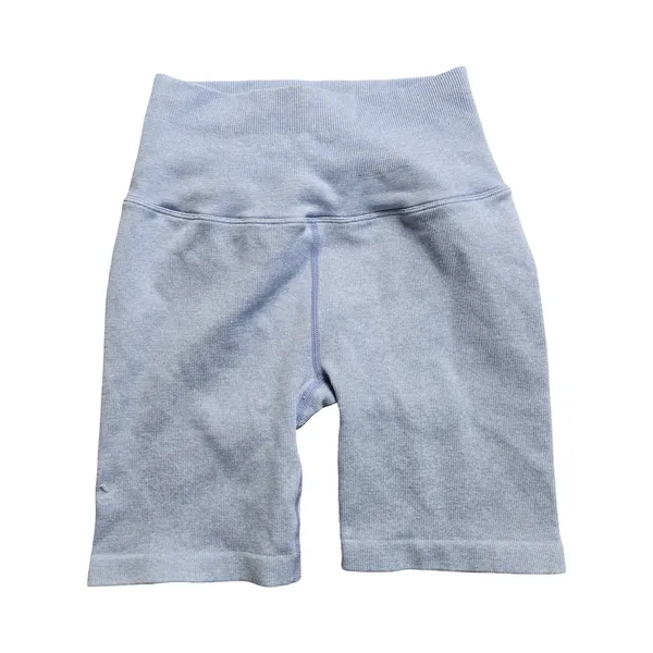 Spiritual Gangster Biker Shorts in‎ Heather Blue Sky Size: S - Image 2