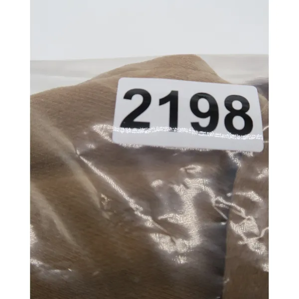 Zara‎ Womens Camel Tan Zip Up Utility Jacket Drawstring Waist Size M - Image 7
