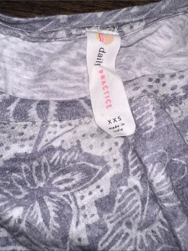 Daily practice top size xxsmall Purple - Image 3