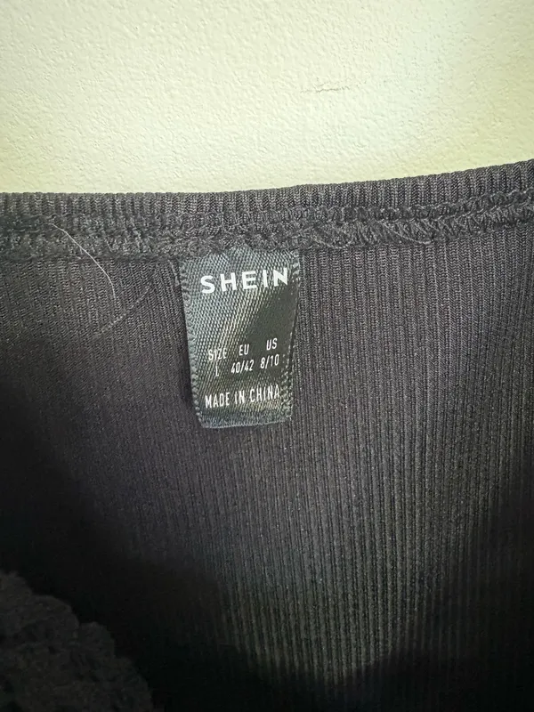 SheIn Lace black tank - Image 2