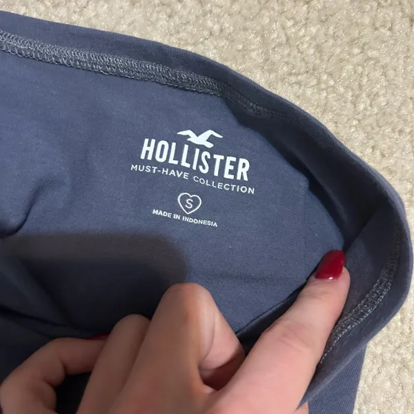 Hollister Navy Halter Top - Image 3