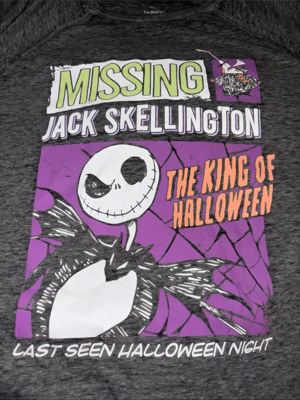 🎉4 for $20 Disney's Nightmare Before Christmas Sleep Shirt, XL - Image 2