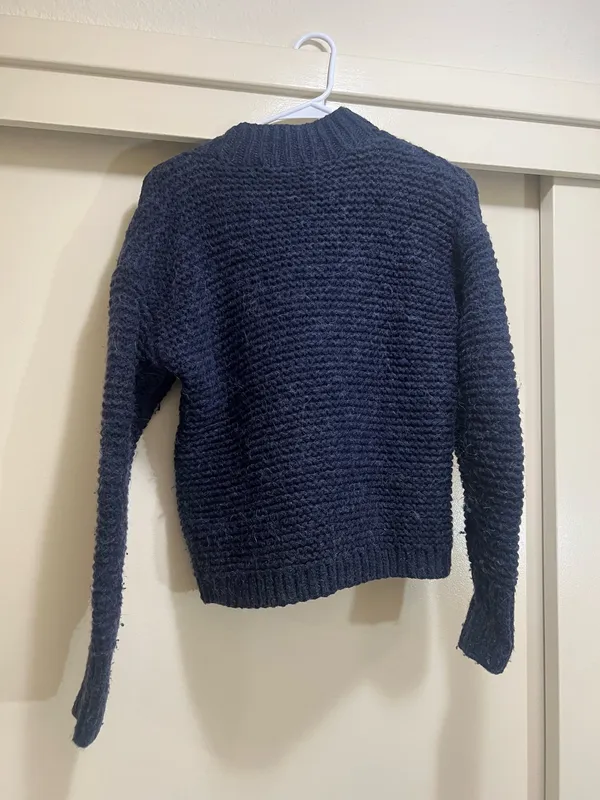 Gap Knit Sweater Navy - Image 2