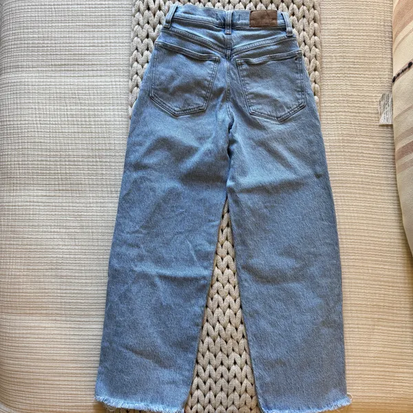 Madewell The Perfect Vintage Wide-Leg Crop Jeans - Image 4