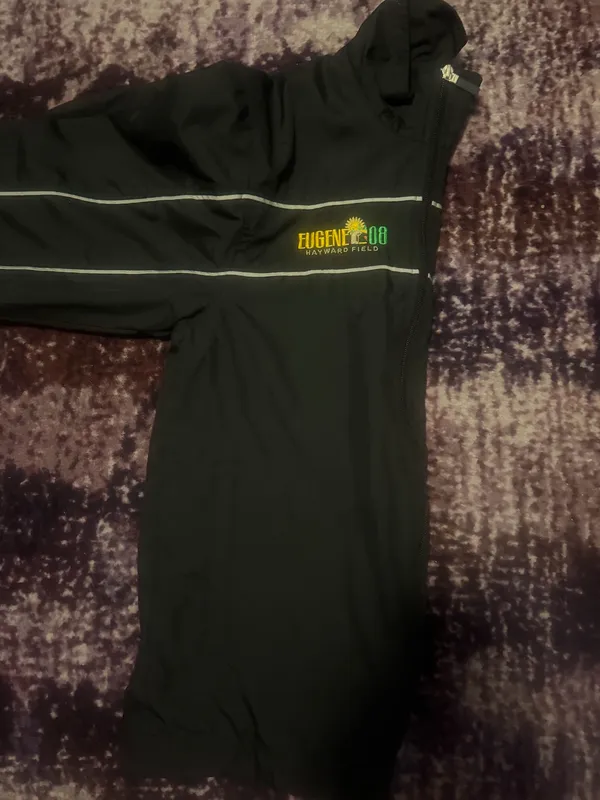 Vintage Nike Track Windbreaker Jacket Full-Zip Rain - Image 2