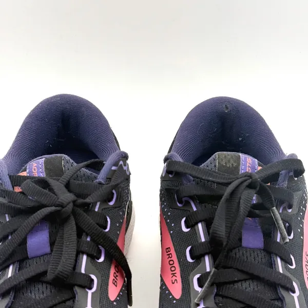 Brooks Adrenaline‎ GTS 22 Running Shoes Womens 9 Navy Purple Pink Athletic Snkr - Image 3