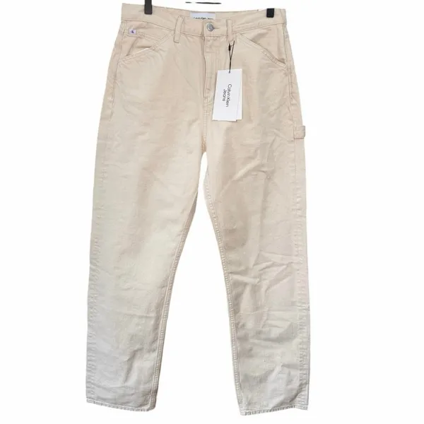 Calvin Klein Jeans High Rise‎ Carpenter Straight Jeans W30 x L30 - Image 3