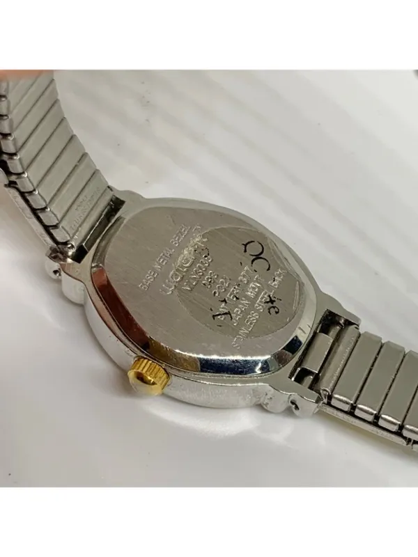 Watch-it Silver gold tone hearts women watch 18mm oval quartz analog 6” running - Image 6