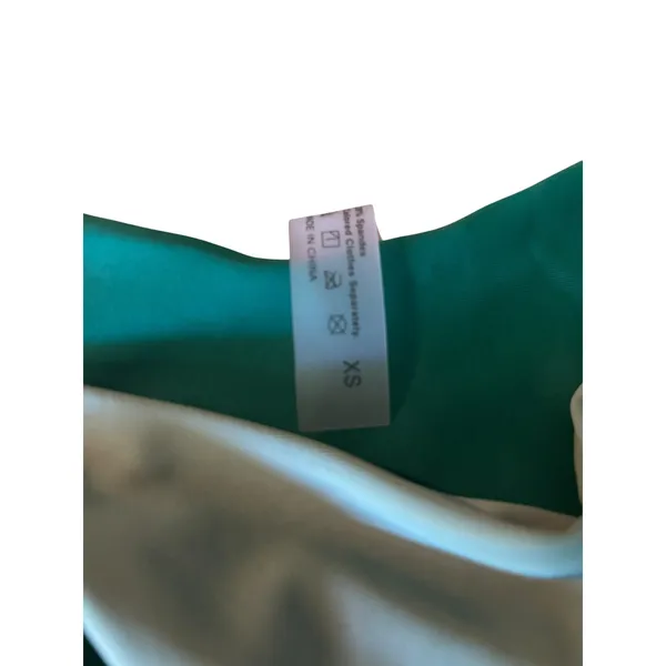 SHEIN Green String Bikini Bottom Size XS - Image 2