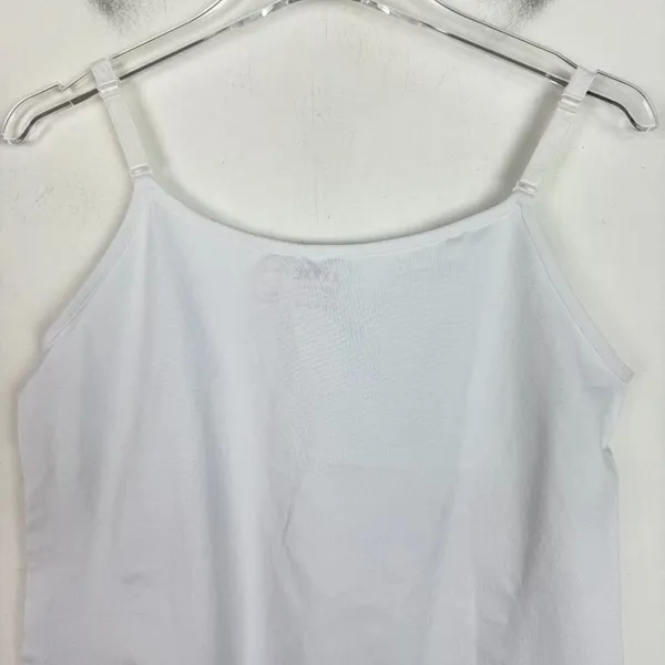 NWT Shapermint Empetua Scoop Neck Cami Top White Size Large L NEW - Image 7