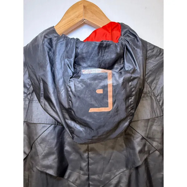 Helly Hansen Embla Womens Black Hooded‎ Windbreaker Jacket Red Lining Size M - Image 14